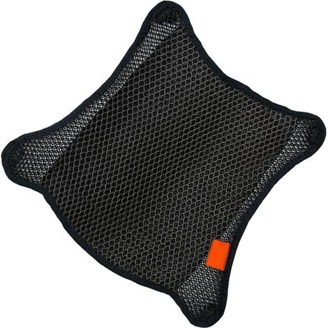 Coussin de siège de Moto en Maille 3D avec Refroidissement par air - Housse de siège de Moto Respirante - Taille L (1/5)