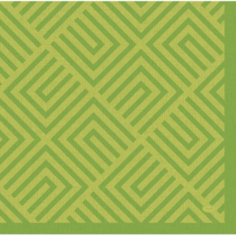 Duni Servietten Mosaik kiwi 40 x 40 cm - 12er Pack Serviette