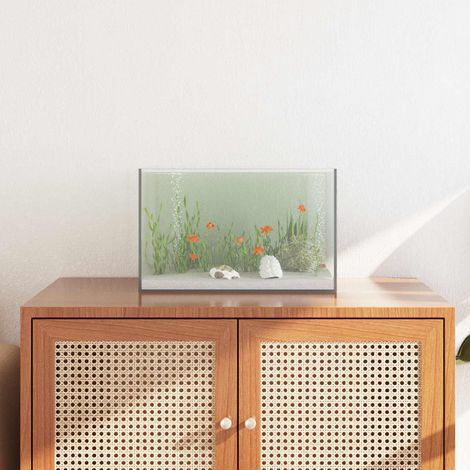 Aquarium mit Speicher Transparent 40 x 25 x 25 cm Glas (1/5)