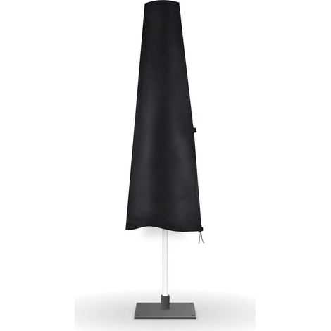 Housse de parasol 7 à 10 pieds, imperméable et résistante, Oxford 600D, protection extérieure durable avec fermeture éclair, pour parasol de terrasse ou de marché. (1/5)