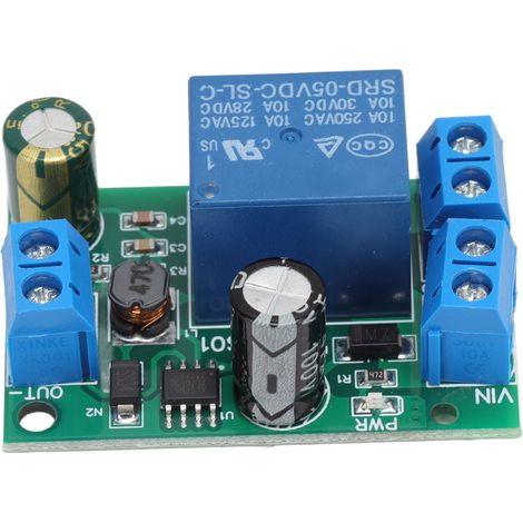 USV-Schutzmodul mit Backup-Batteriekarte (DC 8–60 V Abschaltspannung) – Zubehör ohne Gehäuse (1/5)