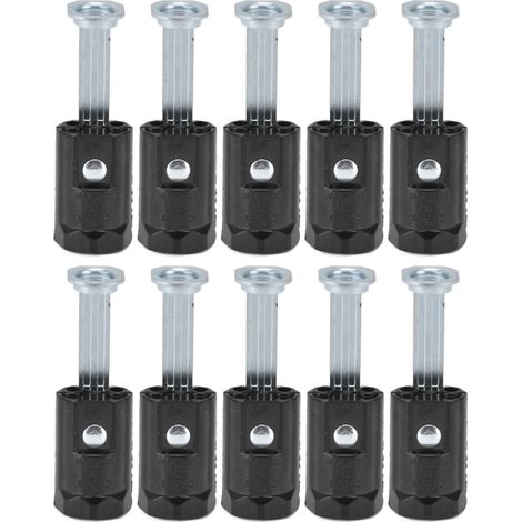 10 Douilles E12 125V pour Suspension Luminaire, Support Ampoule E12, Base Lampe 62mm pour Maison et Bureau (1/5)