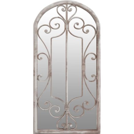 Miroir Sable 70x30 cm Fer pour utilisation à l'intérieur