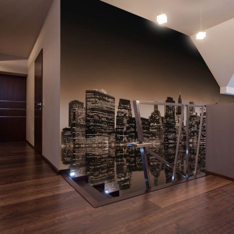 Papier Peint "New York Sépia" 193 x 250 cm (1/2)