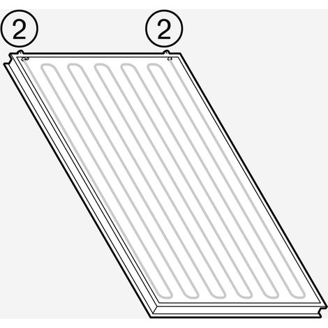 Weishaupt Flachkollektor Typ WTS-F1 K2 formschlüssig - 48011108 von Weishaupt (1/2)