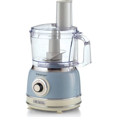 Robot de cuisine ariete vintage bleu ciel 1000 W acier inoxydable