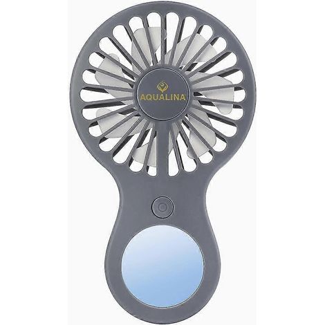 Ventilateur de voyage portable personnel gris (1/5)