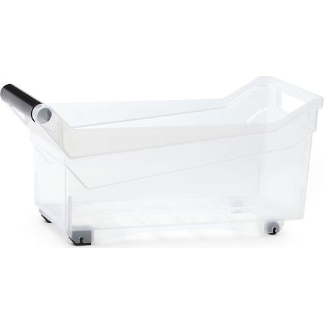 Contenitore organizer trasparente NUK da 17 litri con ruote e maniglia (1/5)