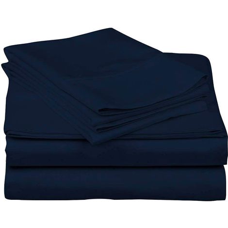 1 Ensemble de draps, Coton égyptien, Fil 800, Bonnet 38 cm, Tête divisée, Lit King (1/5)