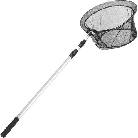 Épuisette de pêche en alliage d'aluminium — Ultra-légère, portable et pliable (Manche de 1,9 m + Tête d'épuisette) (1/4)