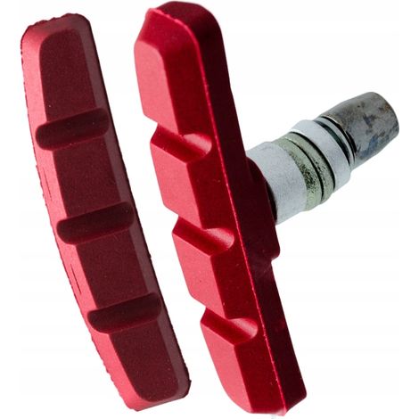 Baradine V-Brake Bremsbeläge 947V rot 70 (1/4)