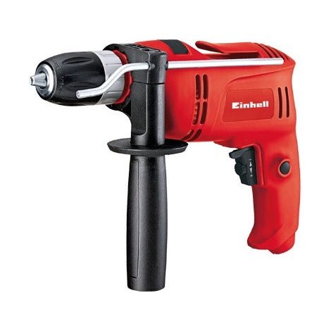 Trapano elettrico 650W a percussione con impugnatura laterale e gancio per cintura TC-ID650E EINHELL (1/4)