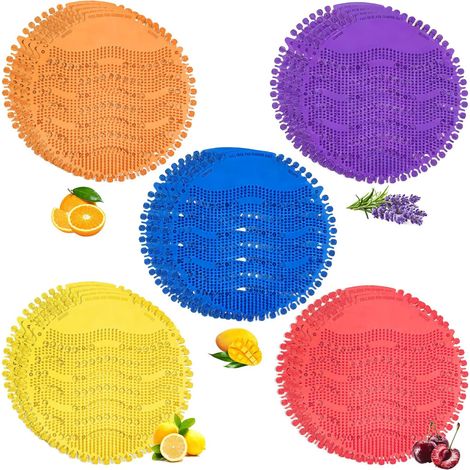 20 Pack Scented Urinal Sieve Splash Proof Odour Protection Fresh Effect Individual Packaging Stone Universal for Toilet Guest Bathroom (1/5)
