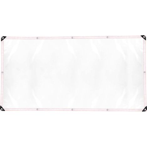 Bache Transparente en PE Premium - Taille: 2×2.5m - Étanche et Résistante pour Protection Extérieure (1/5)