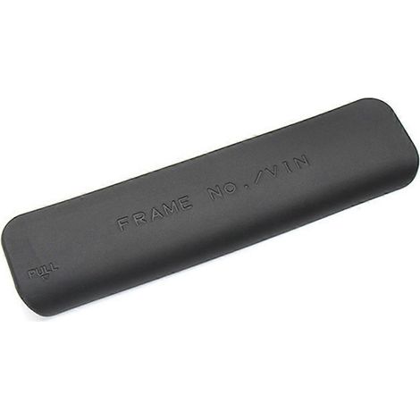 Panneau d'identification du véhicule, cadre de véhicule pour noir (1/5)