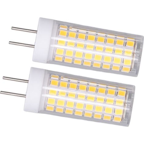 10-W-LED-Maiskolbenlampe, Keramik, 102 LEDs, dimmbar, Wechselstrom 100–120 V, neutralweißes Licht (1/5)