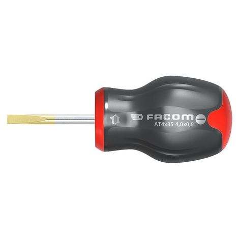 Destornillador Protwist para tornillos ranurados - hoja avellanada - 4x25 - FACOM - AT4x25