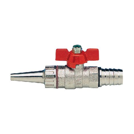 VALVOLA A SFERA CON LANCIA E PORTAGOMMA- 3/4 x 20 DN 20 PN 30- ENOLG- pezzi 1 (1/2)