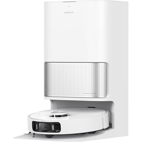 Dreame - L40 Ultra AE Saugroboter mit Wischfunktion, 19.000 Pa Saugkraft, viele Bürsten und EIN Flexibler Wischmopp, nassen und trockenen Schmutz,Das All-in-1-Dock entleert Staub