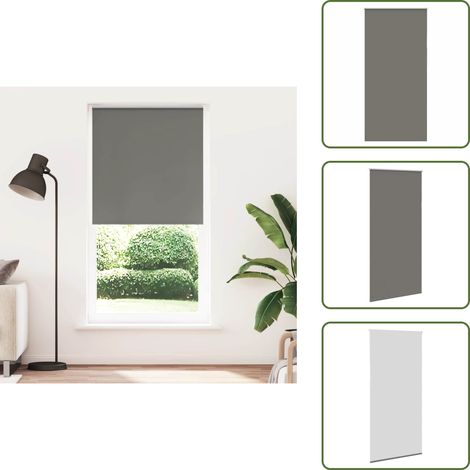 Verdunkelungsrollo Grau 95x230 cm Stoffbreite 90,7 cm Polyester - Verdunkelungsrollo - Verdunkelungsrollos - Rollo - Verdunklungsrollo (1/5)