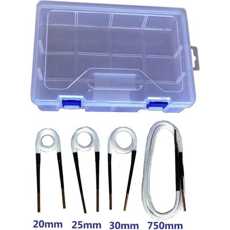 Kit de 4/6/8/10 bobines, accessoires pour induction sans flamme, compatible avec les résistances magnétiques tubulaires (1/4)