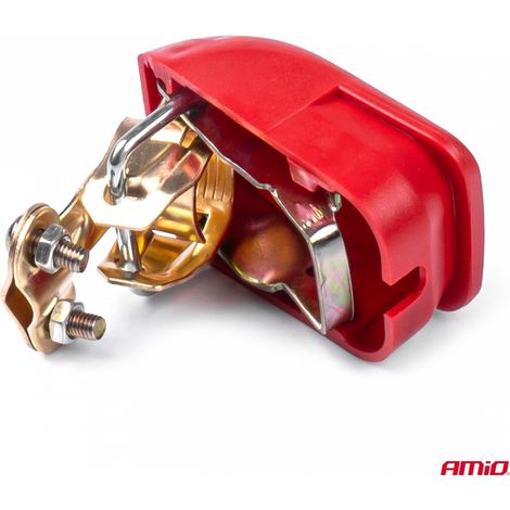 Bornes de batterie autobloquantes, sectionneur de courant, AMIO-03020 (1/5)