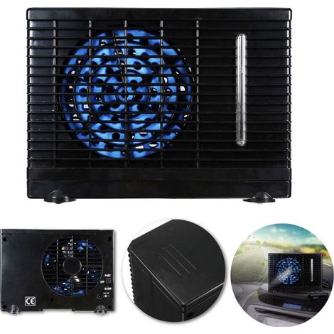 Mini climatiseur portatif universel de voiture 24V climatiseur de refroidissement ventilateur d'air évaporatif d'eau pour la maison de camion de voiture (1/5)