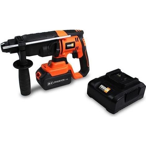 Marteau perforateur 20V FMP20V – Percussion 2.2J pour béton armé – SDS Plus – Léger et ergonomique pour chantiers exigeants – Feider (1/5)