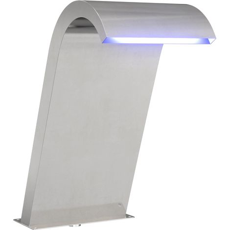 Maison Exclusive - Fontana da Piscina Argento 47 x 31 x 60 cm Acciaio Inox (1/5)