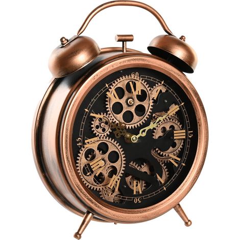 Reloj Sobremesa Hierro 26X8X33,5 Movimiento (1/3)