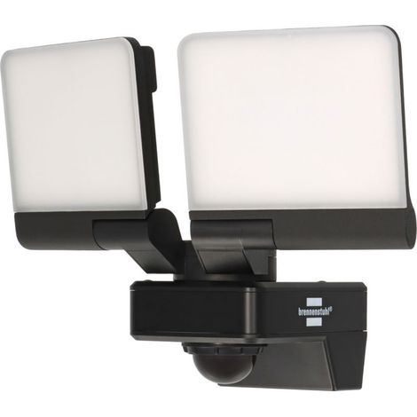 Brennenstuhl Connect LED WiFi Strahler mit Infrarot-Bewegungsmelder WFD 3051 P 4300lm, PIR, IP54 - 1179060020