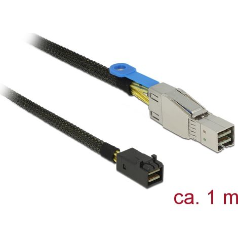 Delock cable mini sas hd sff-8644  mini sas hd sff-8643 de 1 m