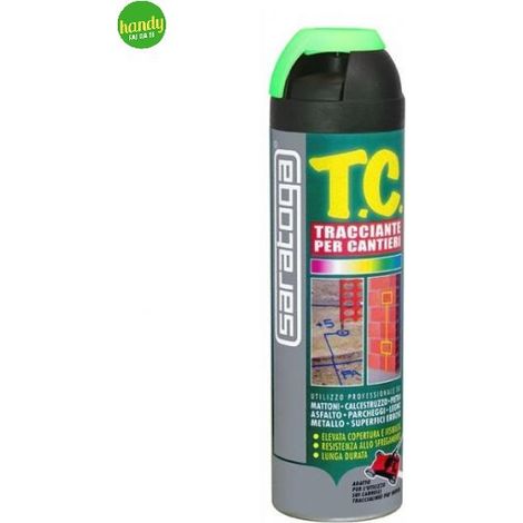 Tracciante Cantiere Saratoga 500ml Verde
