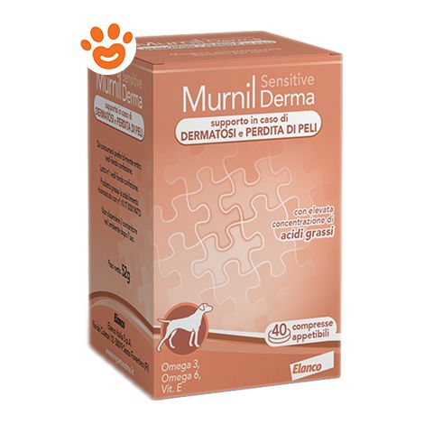 Elanco Murnil Sensitive Derma Tabs  - Elanco Murnil Sensitive Derma Tabs - Confezione da 40 Compresse