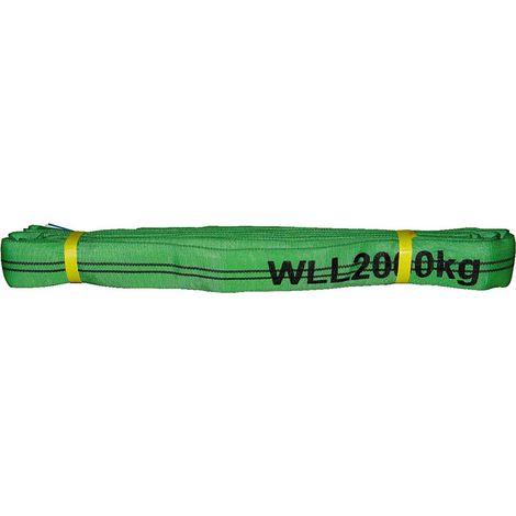 CINGHIA DI SOLLEVAMENTO 2000KG 4M VERDE 50MM (1/2)