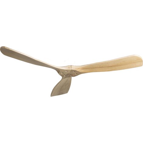 Tenerife Ring - Super destratificateur et ventilateur DC 166 cm  Gris basalte pales bois blanc sans Lumière 30 à 60 m² (1/5)