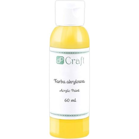 Vernice acrilica gialla 60 ml
