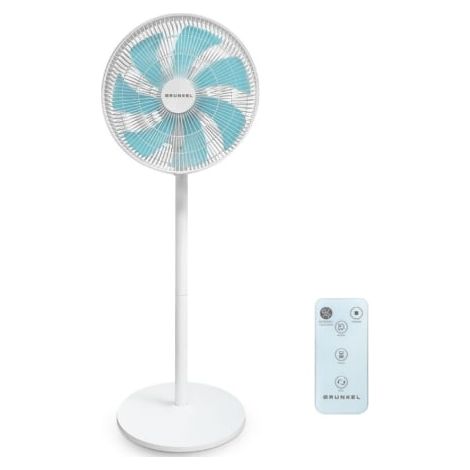 Ventilador de Pie Grunkel FS-14PR/ 30W/ 7 Aspas 35cm/ 12 Velocidades