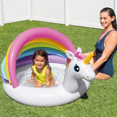 Piscina per Bambini Unicorn 127x102x69 cm INTEX (1/4)
