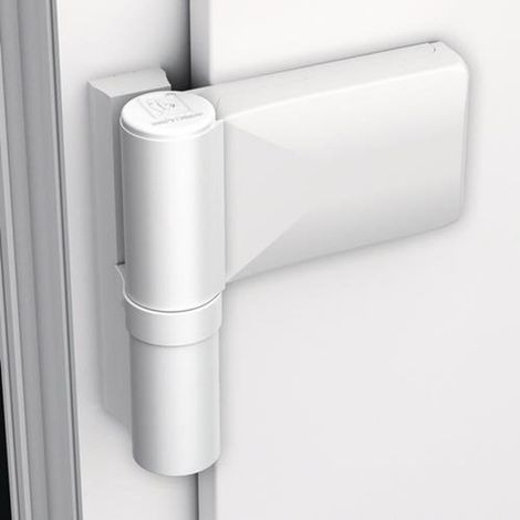 DR. HAHN Kunststofftürband KT-V 6R 18-23 mm KT-Fix compact160 kg RAL 9016 pulverbeschichtet Universal (1/2)
