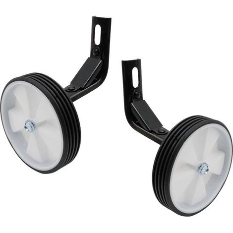 Coppia di rotelle di supporto nere,accessori per biciclette per bambini,rotelle di supporto,bicicletta per bambini (1/3)