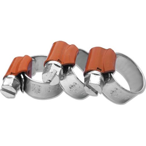 Collier à vis sans fin 10-16 mm W1 Bradas lot de 10
