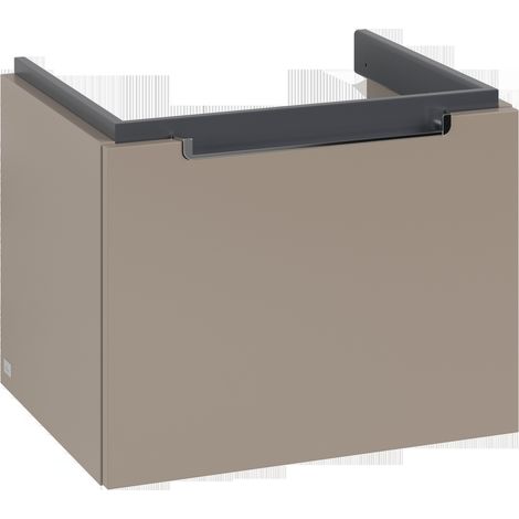 Villeroy & Boch Subway 2.0 meuble sous lavabo, 1 tiroir, lavabo (1/2)