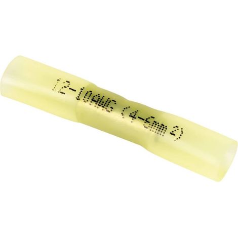 CellPack 456332 Raccord à presser 4 mm² 6 mm² entièrement isolé jaune 20 pc(s)