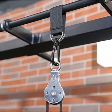 Puleggia di sollevamento, puleggia ad anello girevole silenziosa da 300 kg in acciaio inox per allenamento con i pesi e fitness (1 pezzo) (1/4)