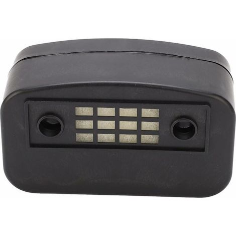 Silencieux de compresseur d'air, filtre de compresseur d'air, silencieux de compresseur d'air de 65mm silencieux de bruit de pompe d'admission filtre d'admission coque en plastique carrée (1/5)