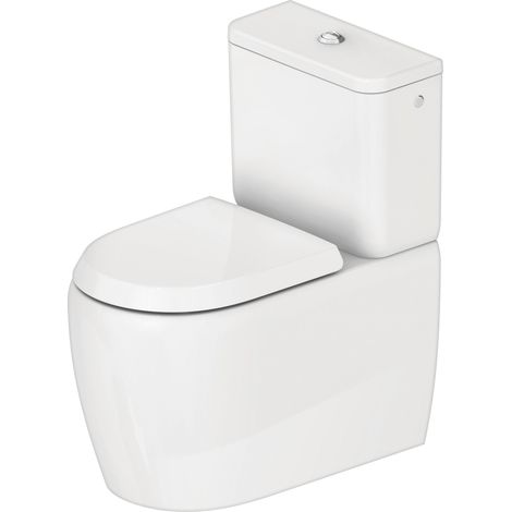 Duravit Collection One WC sur pied, pour combinaison, chasse
