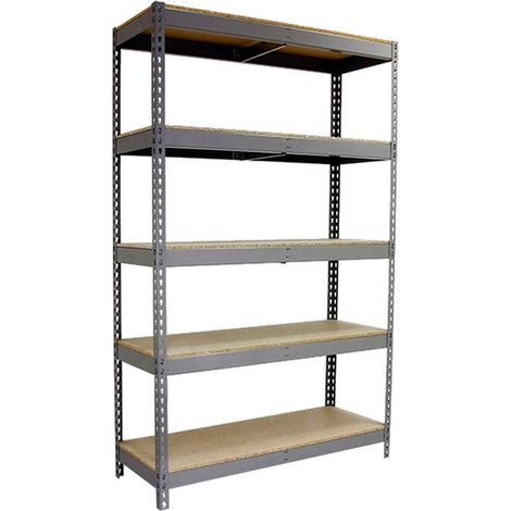 Simonrack Lagerregal grau Holz 10 Regale