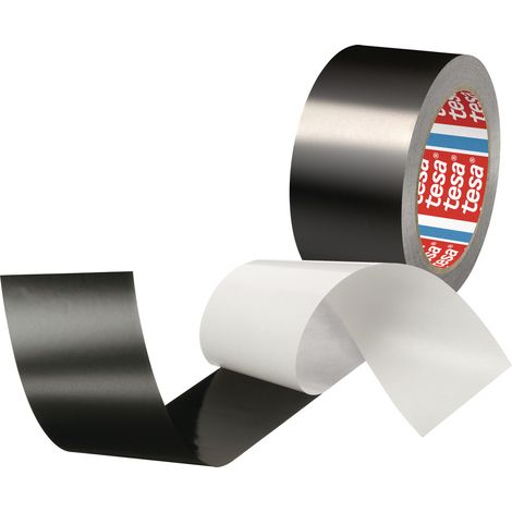 tesa 50577-00000-01 Aluminium-Klebeband Schwarz (matt) (L x B) 25 m x 50 mm 1 St. (1/5)