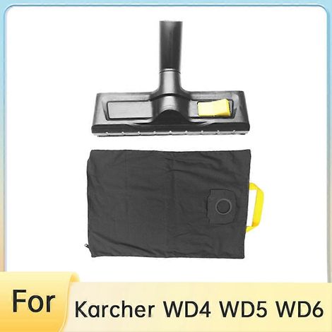Pour WD4 WD5 WD6 de remplacement Floor Brosse Cloth Bag Switchable Wet/Dry Nozzle Floor Brosse Head accessoire (1/5)